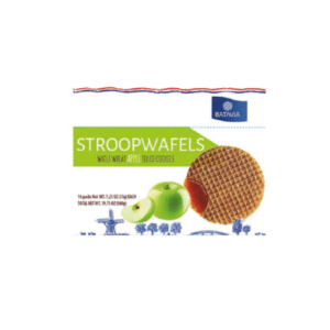 Stroopwafels Integral Manzana Verde